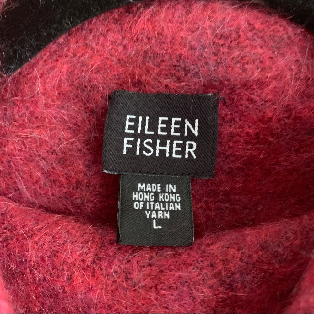 Eileen Fisher mohair wool sweater vest size Large - Picture 2 of 6